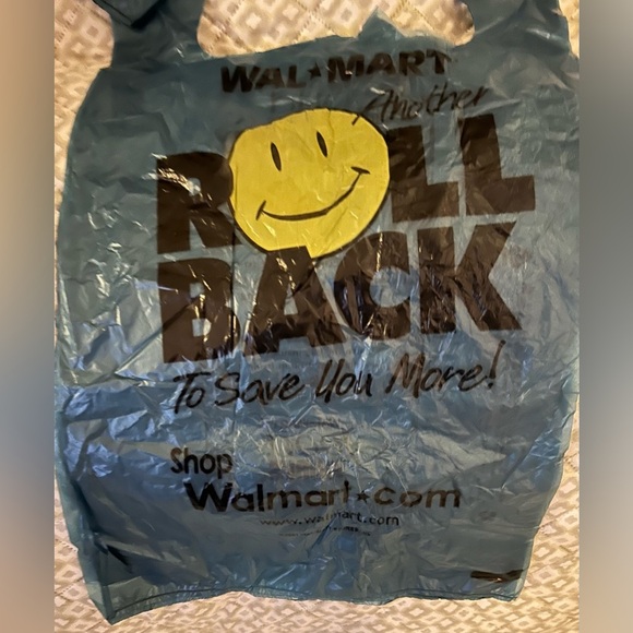 Vintage Wal-Mart Bags 3‎ Set Attached Never Used 2001 - Picture 7 of 10